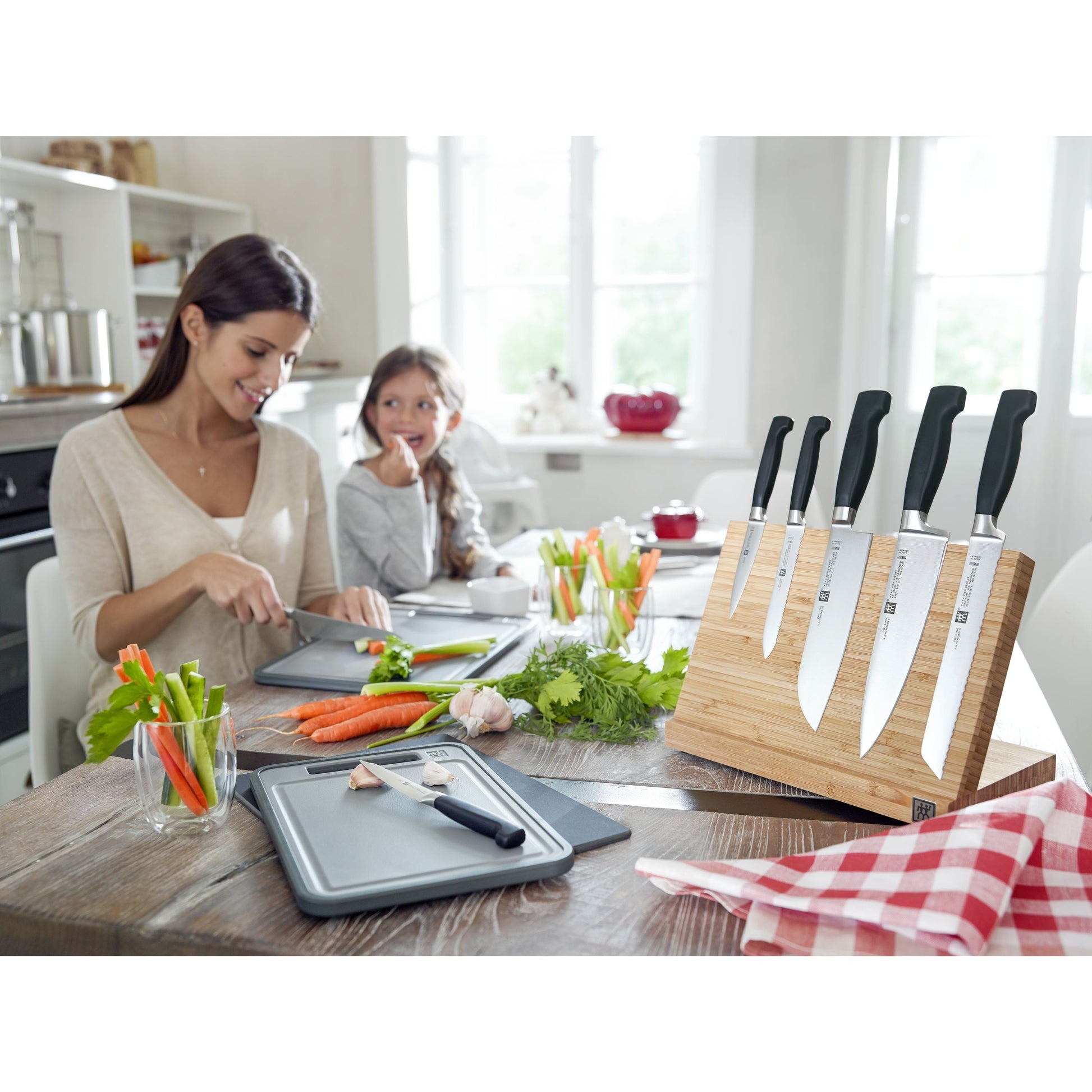 ZWILLING Magnetic Knife Easel, Brown-n/a-DECOROLALA