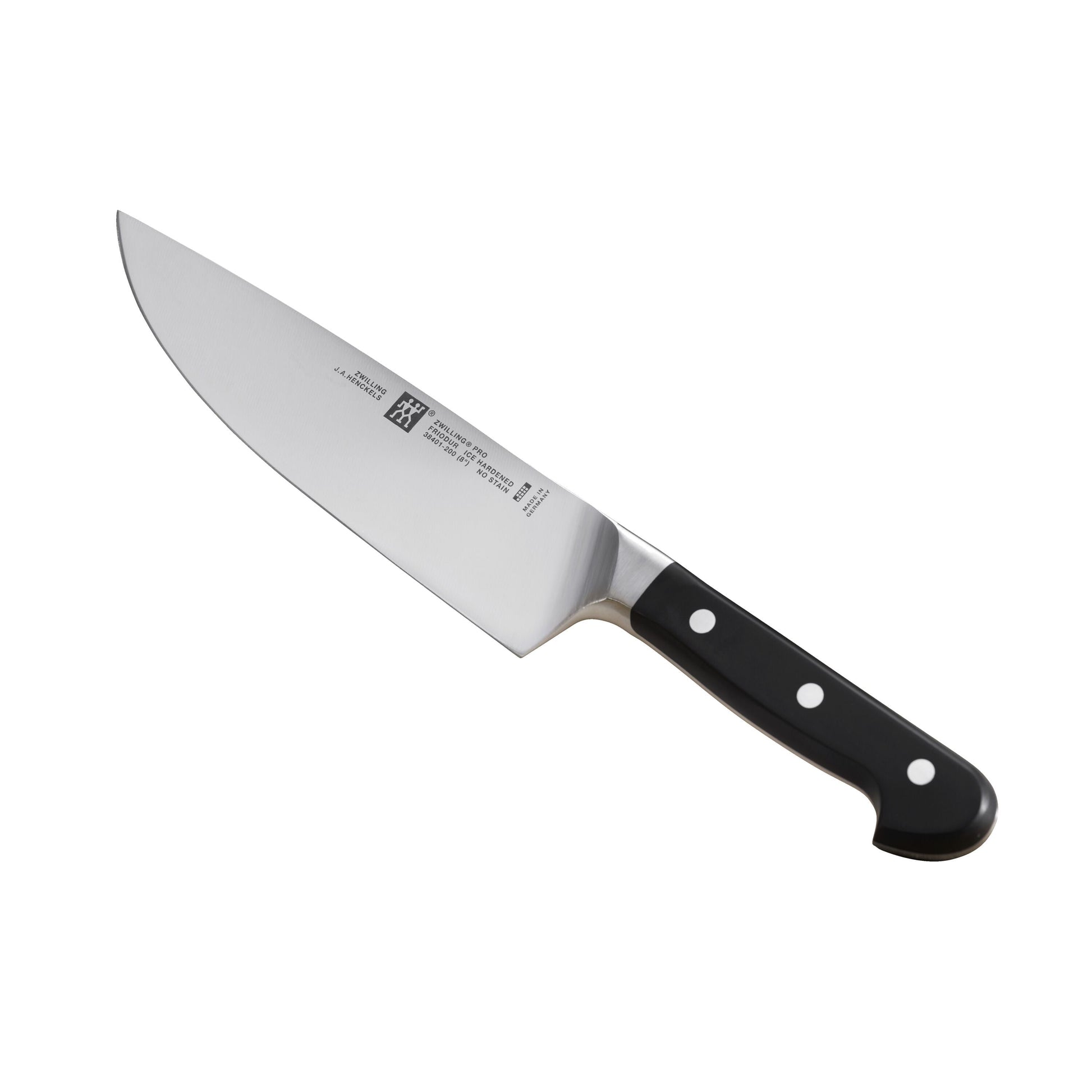 ZWILLING Pro 9 Piece Knife Block Set, Black-DECOROLALA