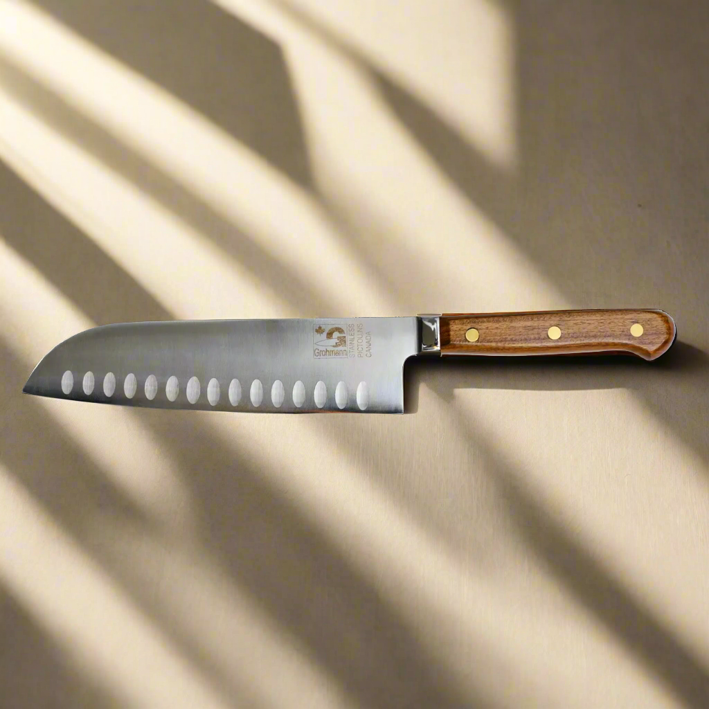 Grohmann Forged Heavy- Santoku Knive 7" Forged Steel - #209FG-7-1