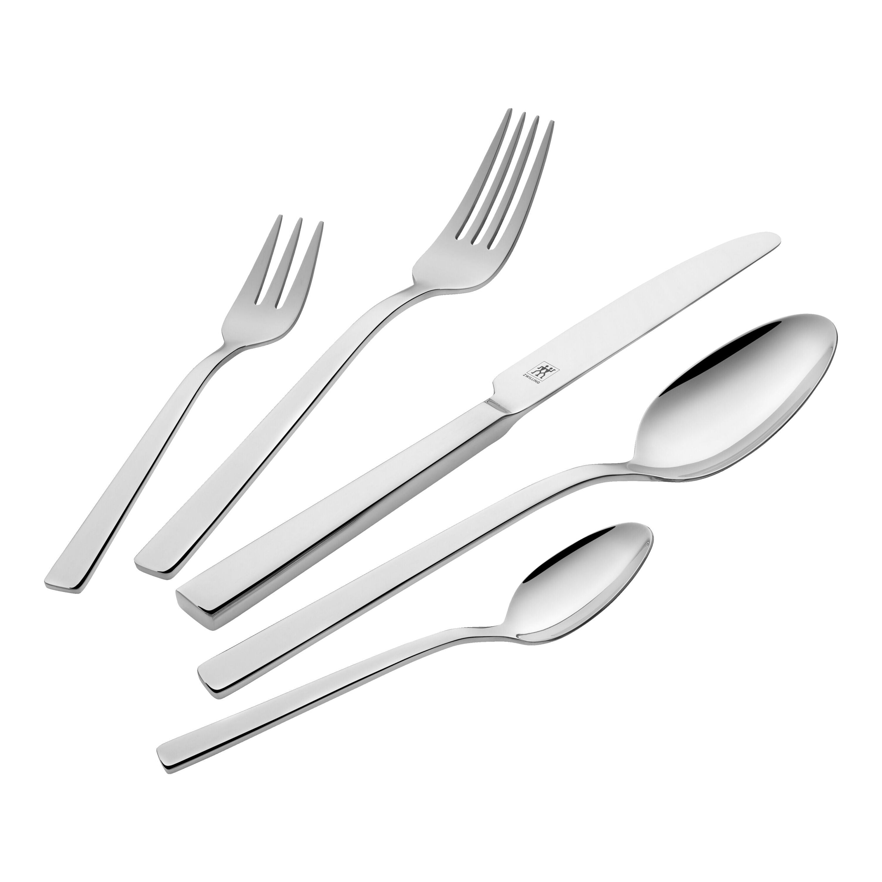 ZWILLING King 65 Piece Flatware Set Polished-n/a-DECOROLALA