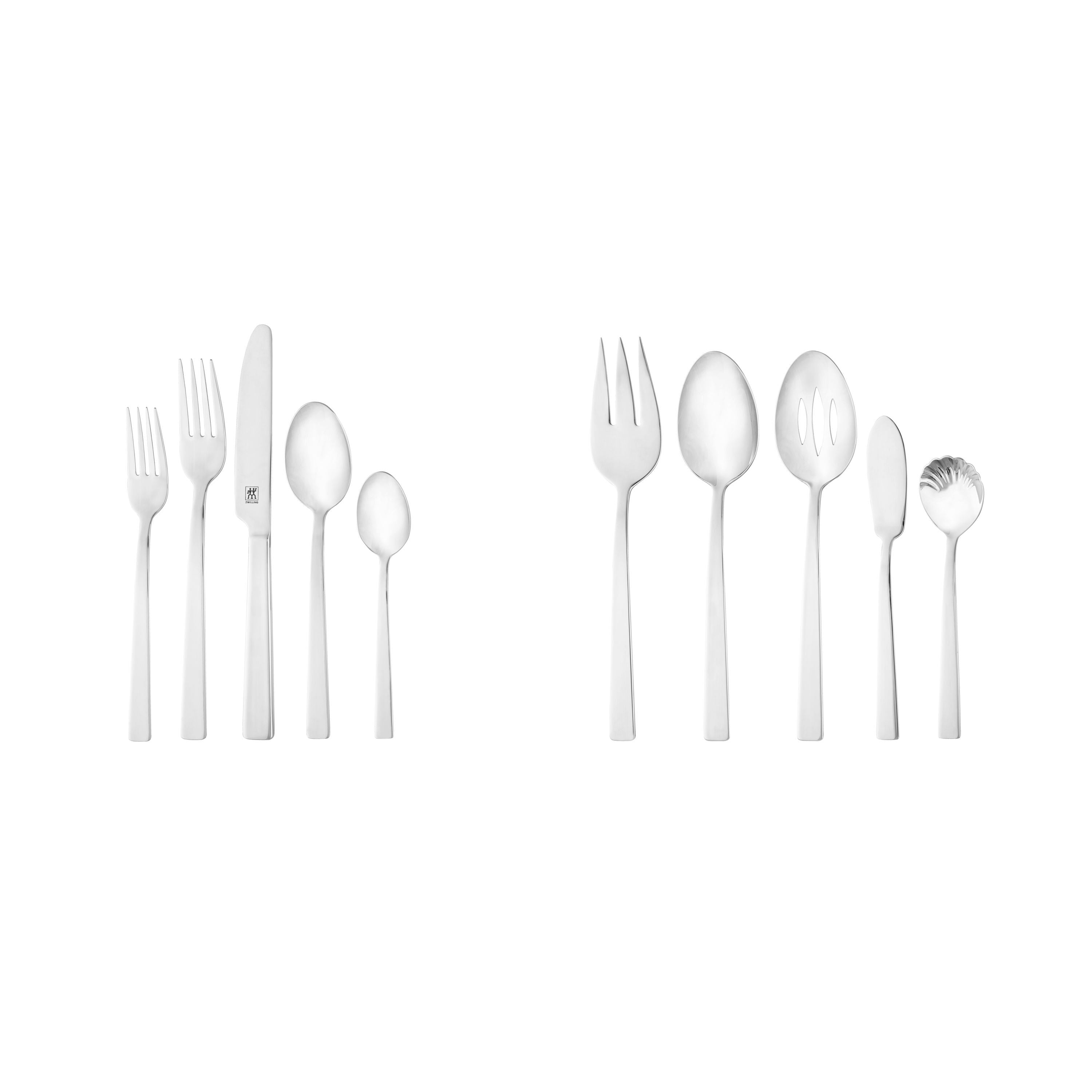 ZWILLING King 65 Piece Flatware Set Polished-n/a-DECOROLALA