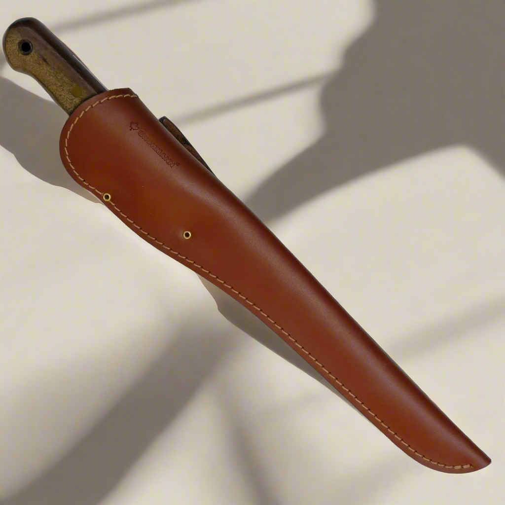 Regular Line Fillet Knife & Leather Sheath 8" Blade | RF800S-2