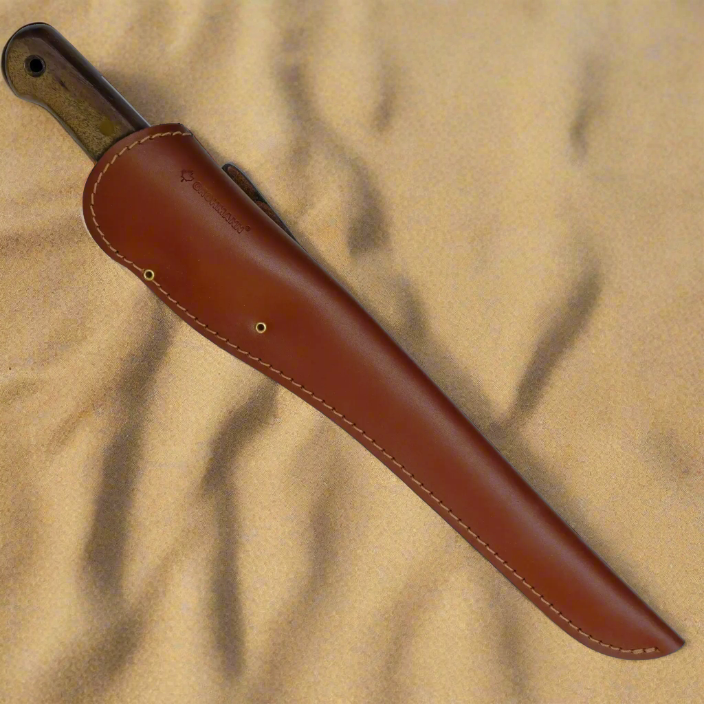 Regular Line Fillet Knife & Leather Sheath 8" Blade | RF800S-4