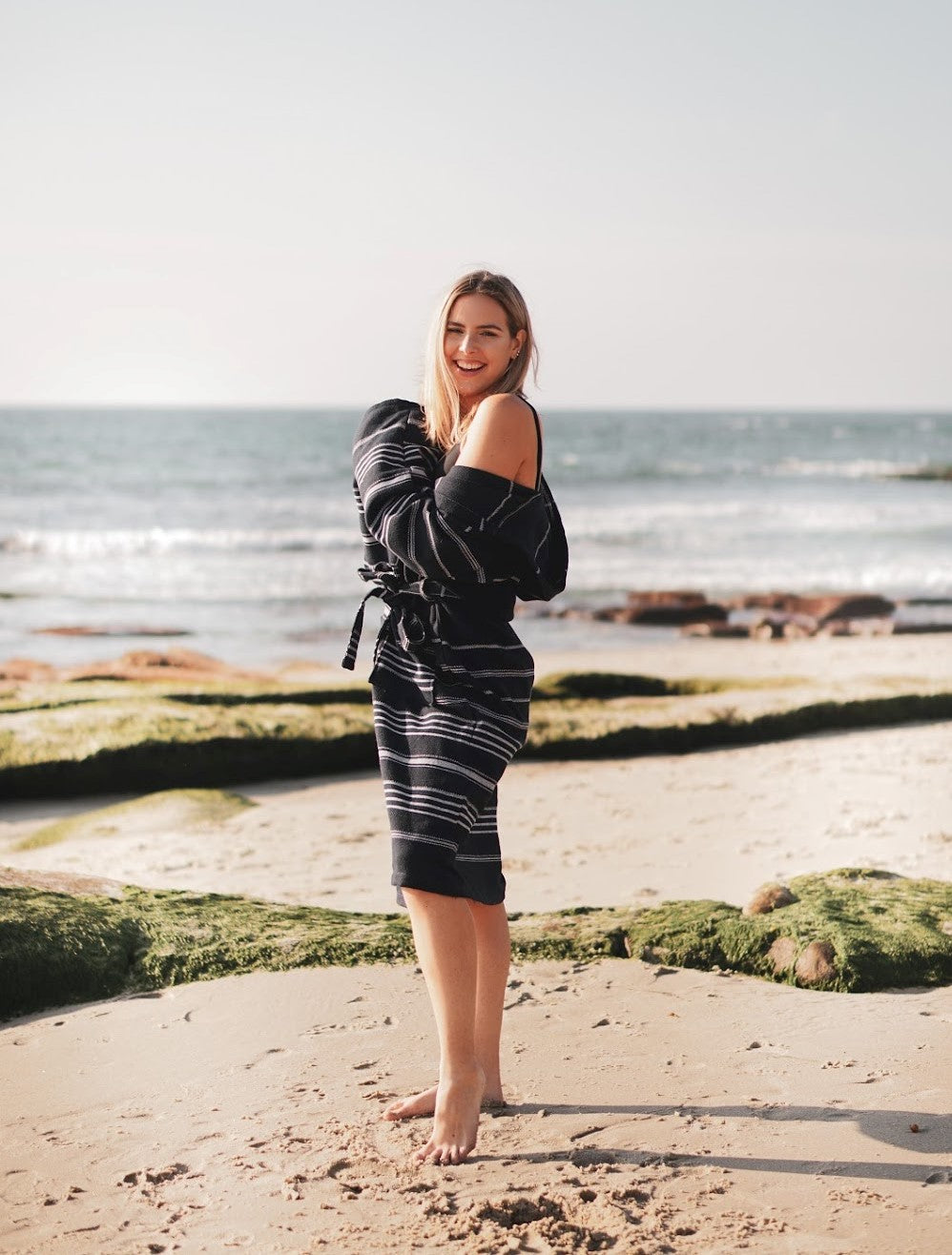 COCO TURKISH BATHROBE-Bathrobe-DECOROLALA