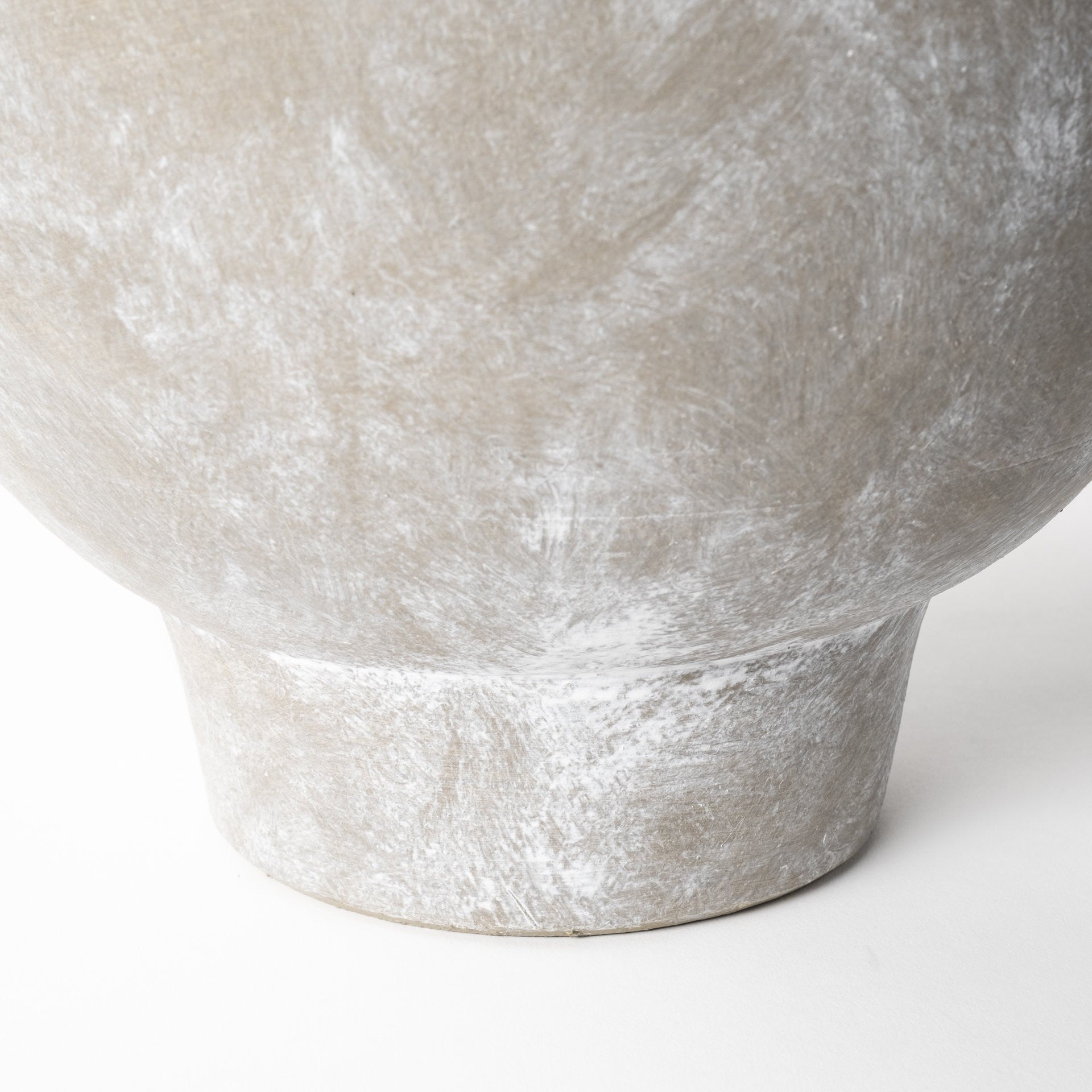 10" Brown Abstract Cylinder Ceramic Table Vase-Vases-DECOROLALA