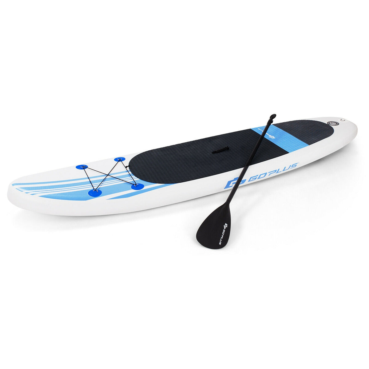 10 Feet Inflatable Stand Up Paddle Board with Carry Bag-Surfing-DECOROLALA
