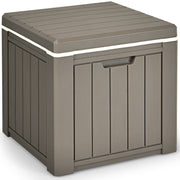 10 Gallon Storage Cooler for Picnic and Outdoor Activities-Brown-Coolers-DECOROLALA