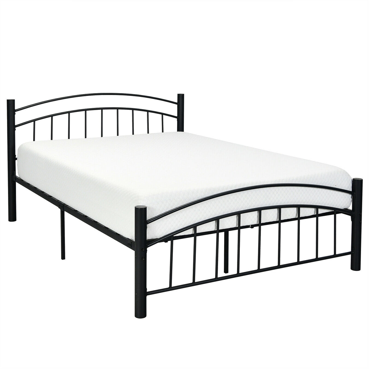 10 Inch Air Foam Pressure Relief Bed Mattress with Jacquard Soft Cover-King Size-Mattresses-DECOROLALA