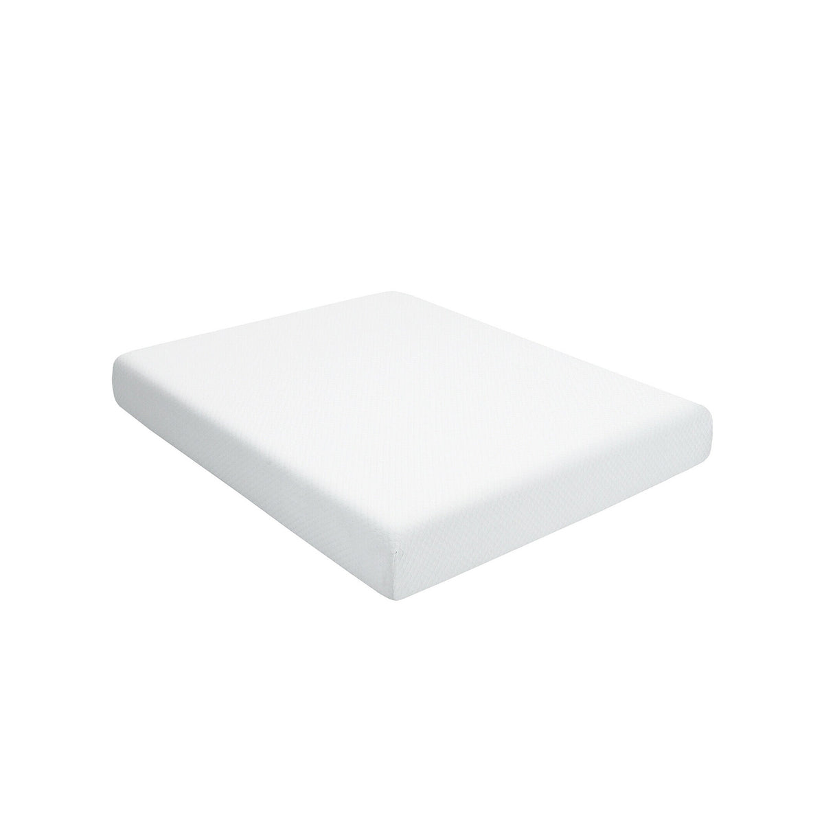 10 Inch Air Foam Pressure Relief Bed Mattress with Jacquard Soft Cover-Queen Size-Mattresses-DECOROLALA