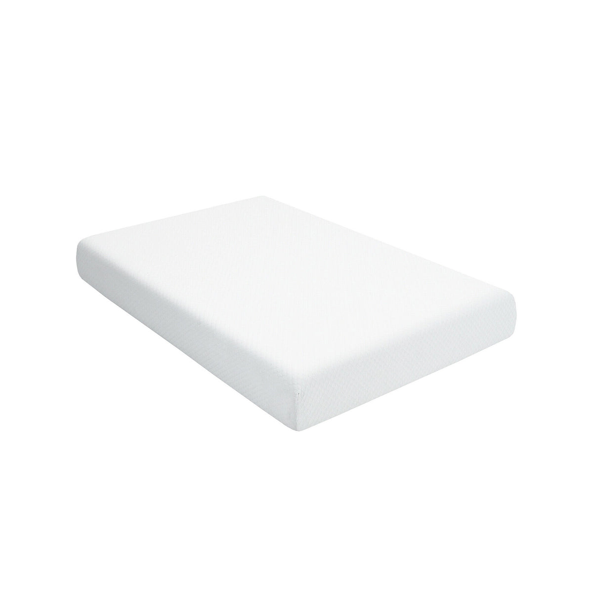10 Inch Air Foam Pressure Relief Bed Mattress with Jacquard Soft Cover-Twin Size-Mattresses-DECOROLALA