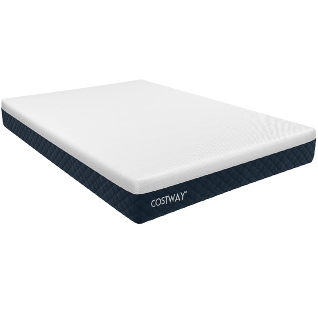 10 Inch Mattress with Jacquard Fabric Cover in a Box-Queen Size-Mattresses-DECOROLALA