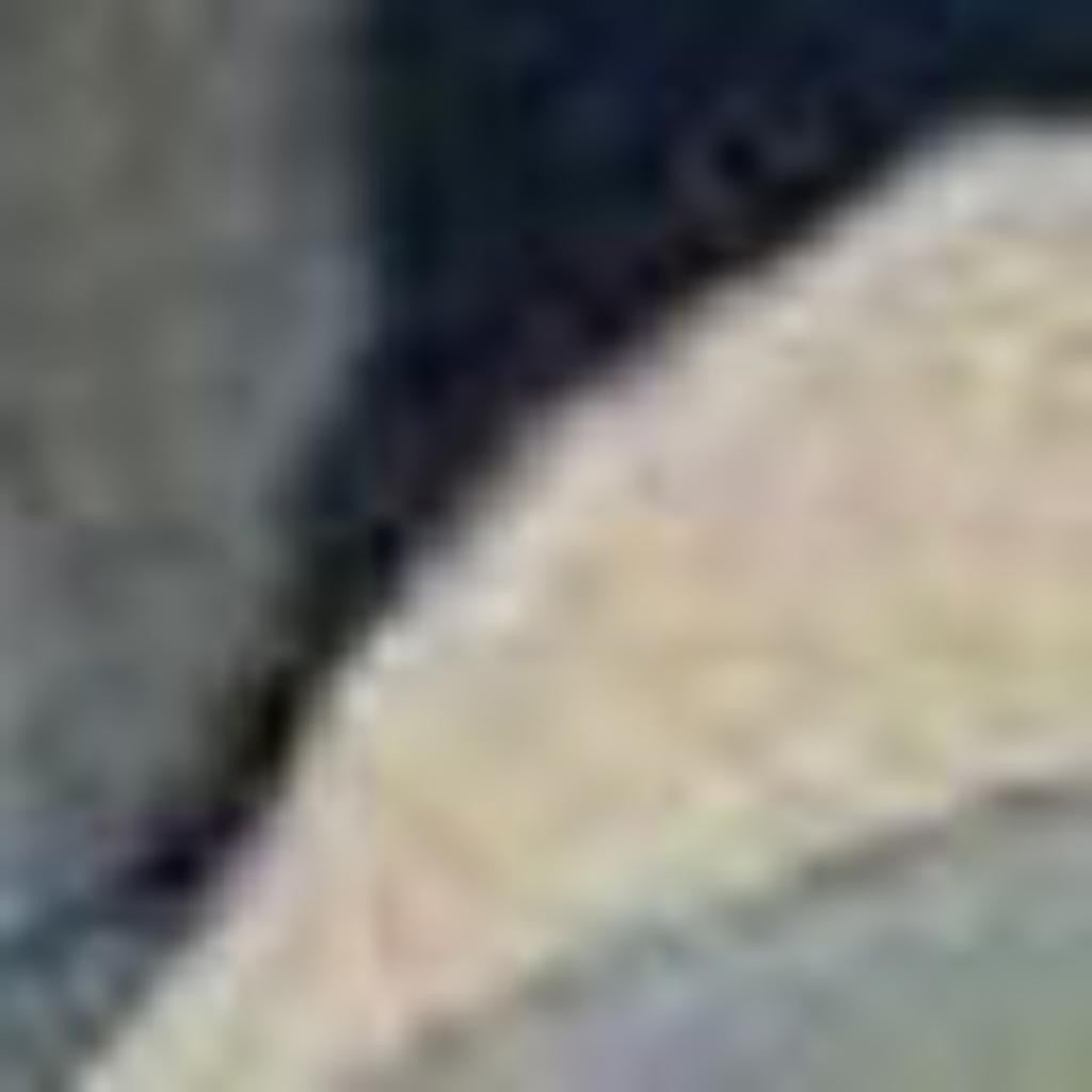 10' Ivory Blue And Green Wool Tropical Botanical Hand Tufted Runner Rug-Area Rugs-DECOROLALA