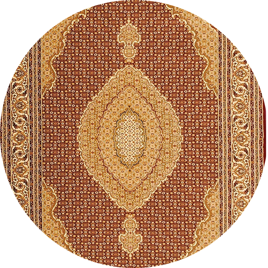 10' Red And Beige Oriental Runner Rug-Area Rugs-DECOROLALA