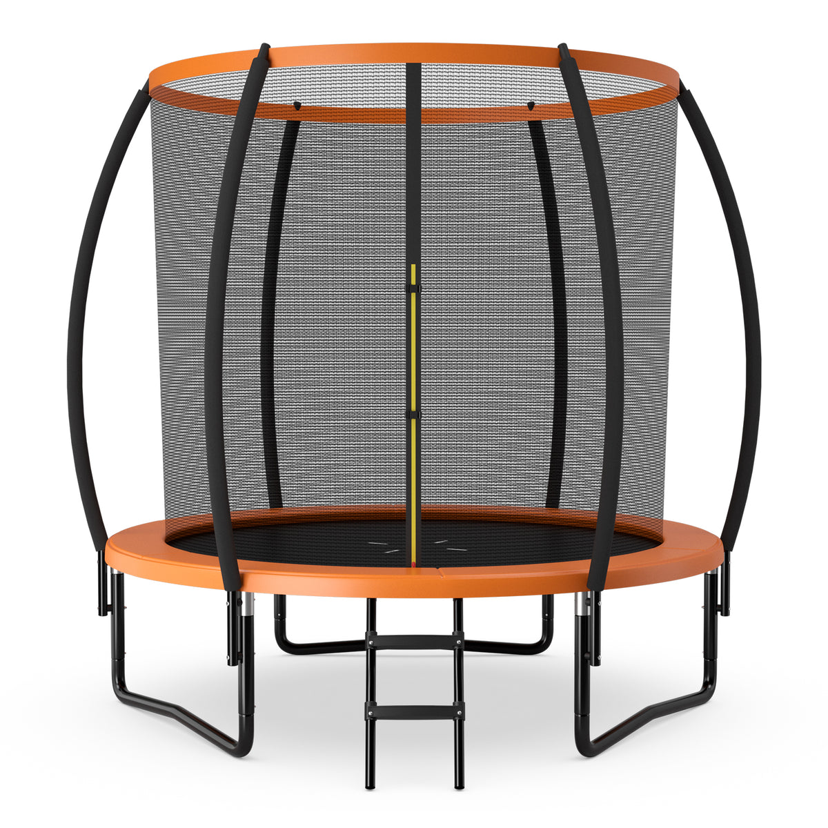 10 ft Recreational Trampoline with Enclosure Net and Ladder-Outdoor Play-DECOROLALA