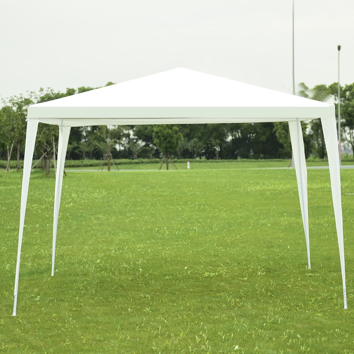 10 x 10 Feet Outdoor Wedding Canopy Tent for Backyard-Canopies-DECOROLALA