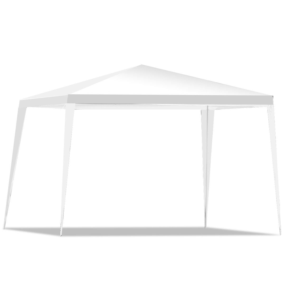 10 x 10 Feet Outdoor Wedding Canopy Tent for Backyard-Canopies-DECOROLALA