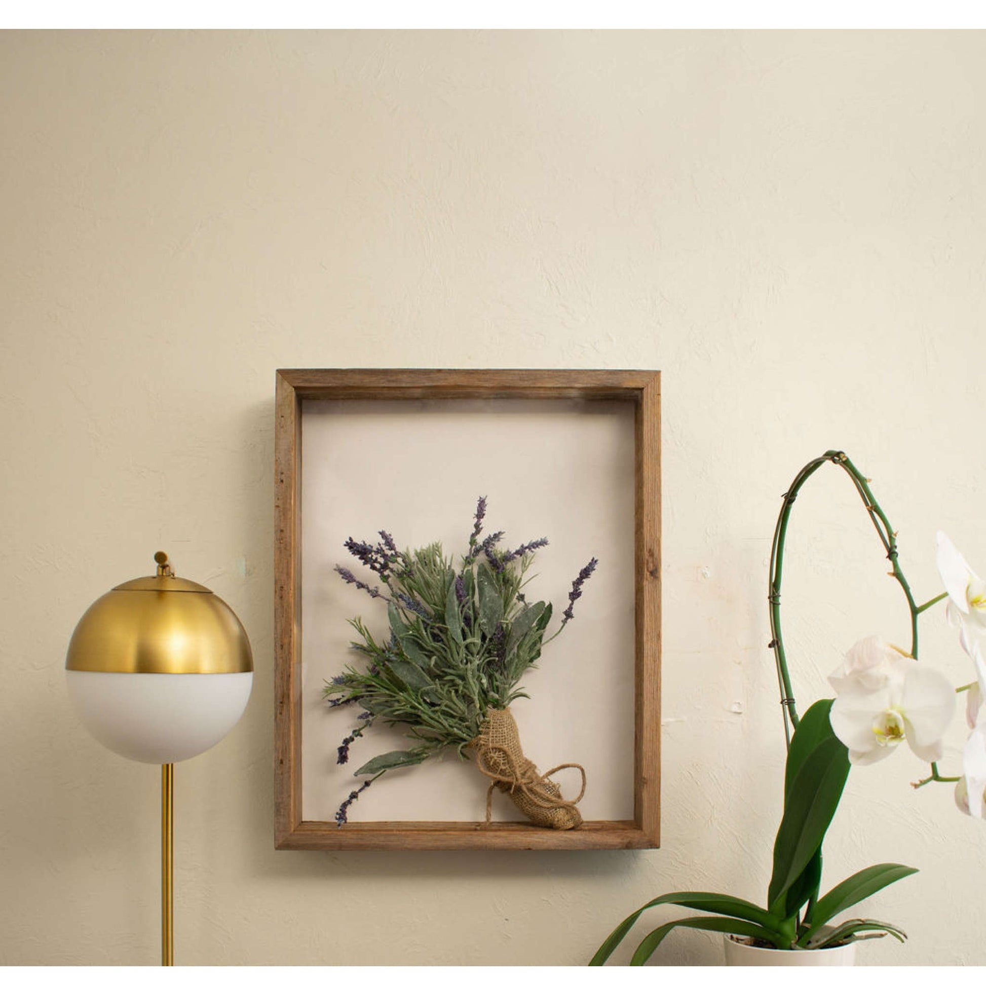 10" x 10" Gray Solid Wood Hanging Picture Frame-Picture Frames-DECOROLALA