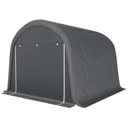 10' x 10' Outdoor Storage Tent - Gray Waterproof Portable Shed-Patio & Garden > Lawn & Garden > Sheds > Portable Shed-DECOROLALA