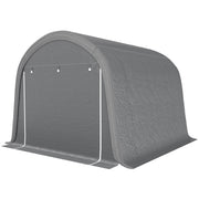 10' x 10' Outdoor Storage Tent - Waterproof Portable Shed Grey-Patio & Garden > Lawn & Garden > Sheds > Portable Shed-DECOROLALA