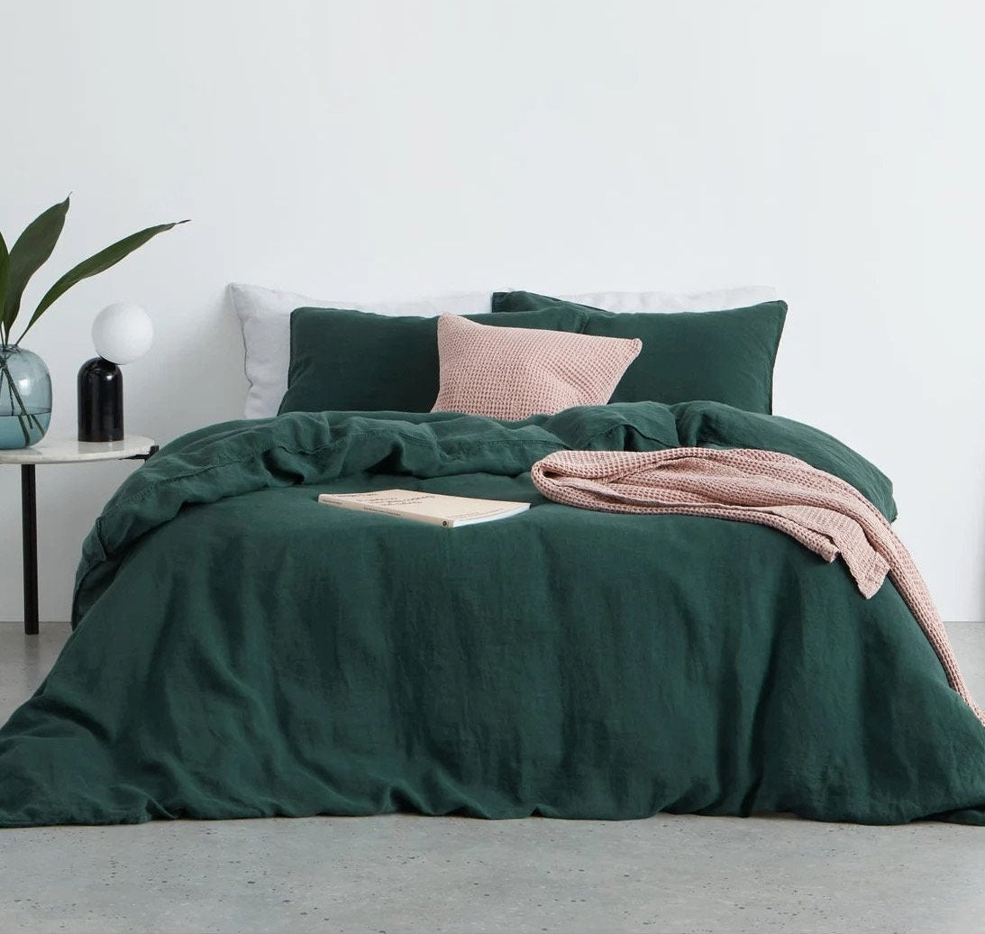 100% Pure Cotton Sheet Set - 200 TC Pre-Washed Breathable-Bed Sheet-DECOROLALA