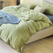100% Pure Cotton Sheet Set - 200 TC Pre-Washed Breathable-Bed Sheet-DECOROLALA