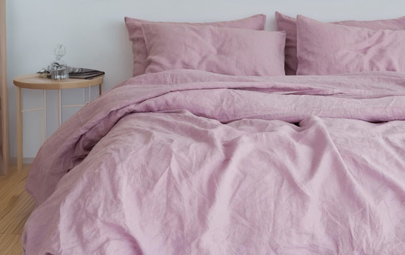 100% Pure Linen Duvet Cover Set - OEKO-TEX Certified-Duvet Cover-DECOROLALA