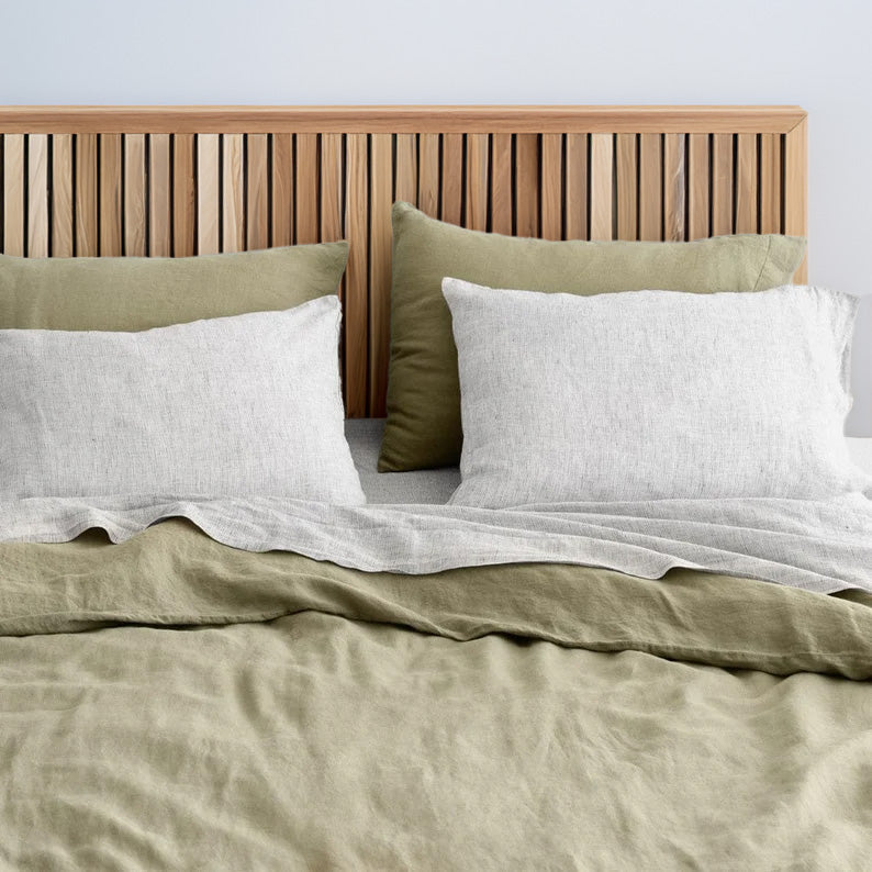 100% Pure Linen Duvet Cover Set - OEKO-TEX Certified-Duvet Cover-DECOROLALA