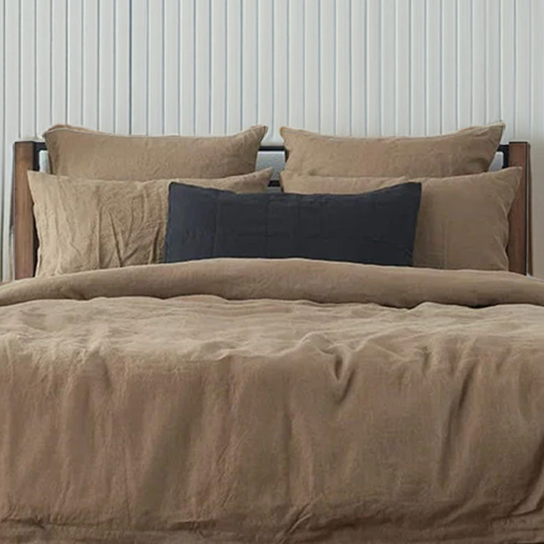 100% Pure Linen Duvet Cover Set - OEKO-TEX Certified-Duvet Cover-DECOROLALA