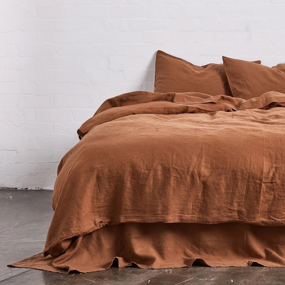 100% Pure Linen Duvet Cover Set - OEKO-TEX Certified-Duvet Cover-DECOROLALA