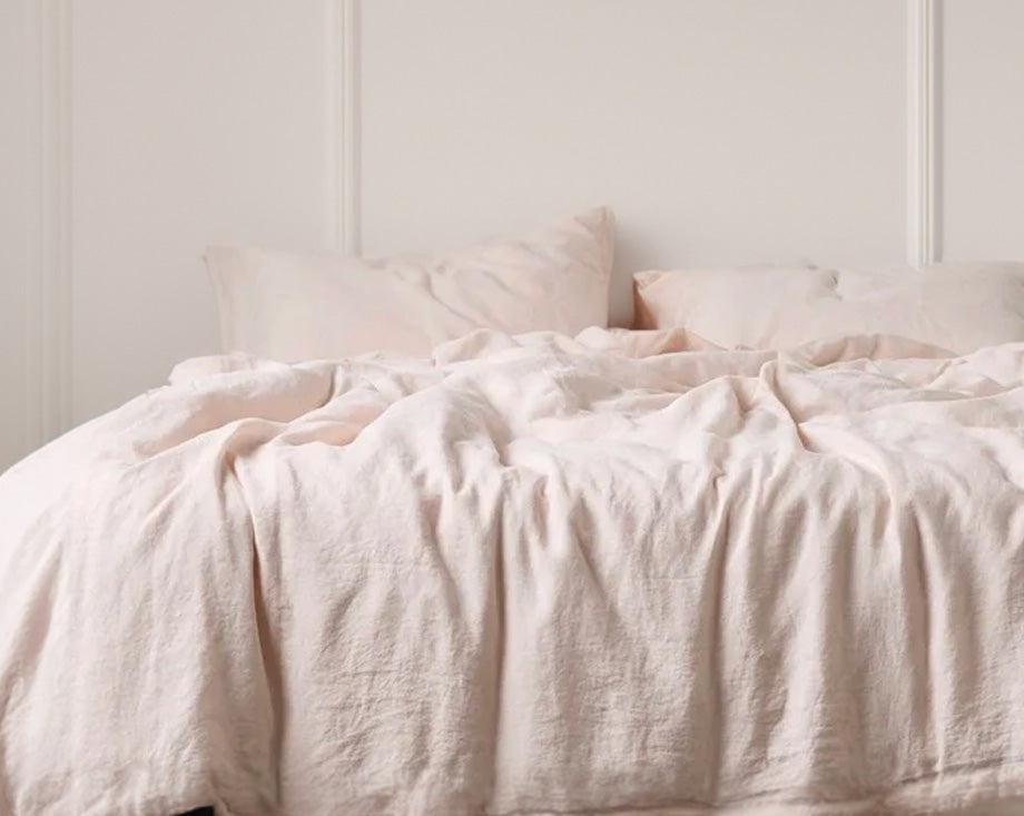 100% Pure Linen Sheet Set - Pre-Washed Breathable Bedding-Bed Sheet-DECOROLALA