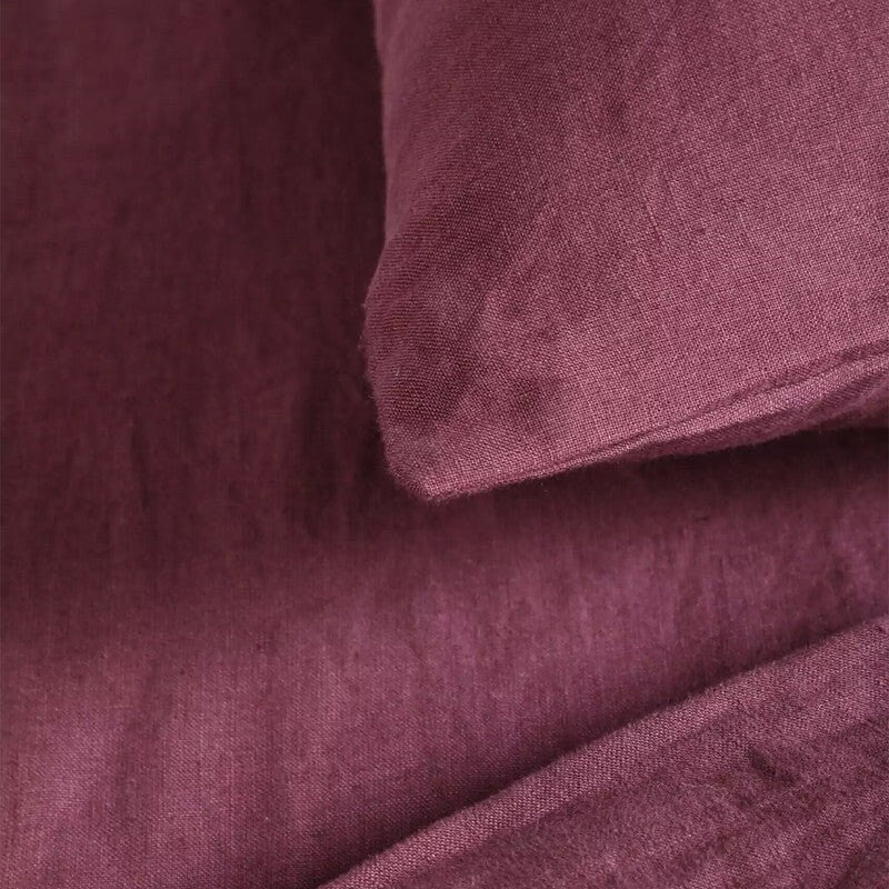 100% Pure Linen Sheet Set - Pre-Washed Breathable Bedding-Bed Sheet-DECOROLALA