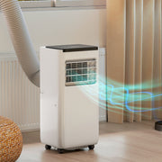 10000 BTU Portable 4-in-1 Air Conditioner - WiFi White-Air Conditioner-DECOROLALA