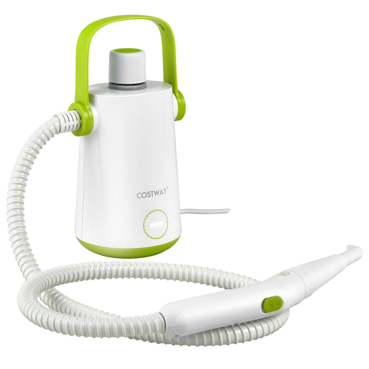 1000W Multifunction Portable Hand-held Steam Cleaner with 10 Accessories-Green-Vacuum Cleaners-DECOROLALA