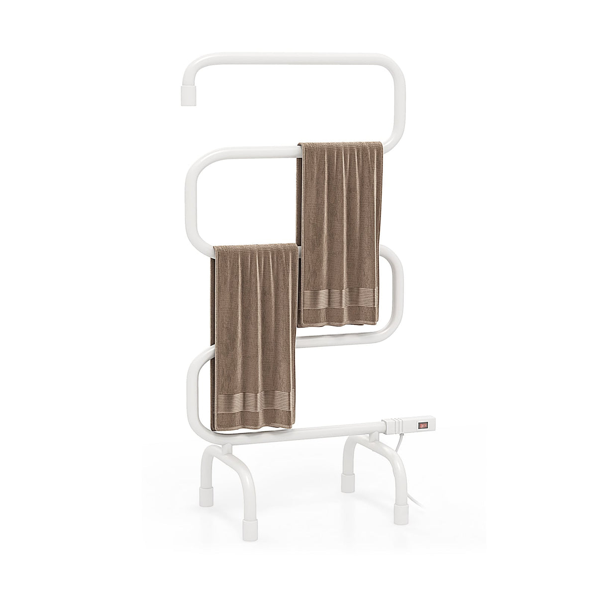 100W Electric Towel Warmer Drying Rack-Towel Racks-DECOROLALA