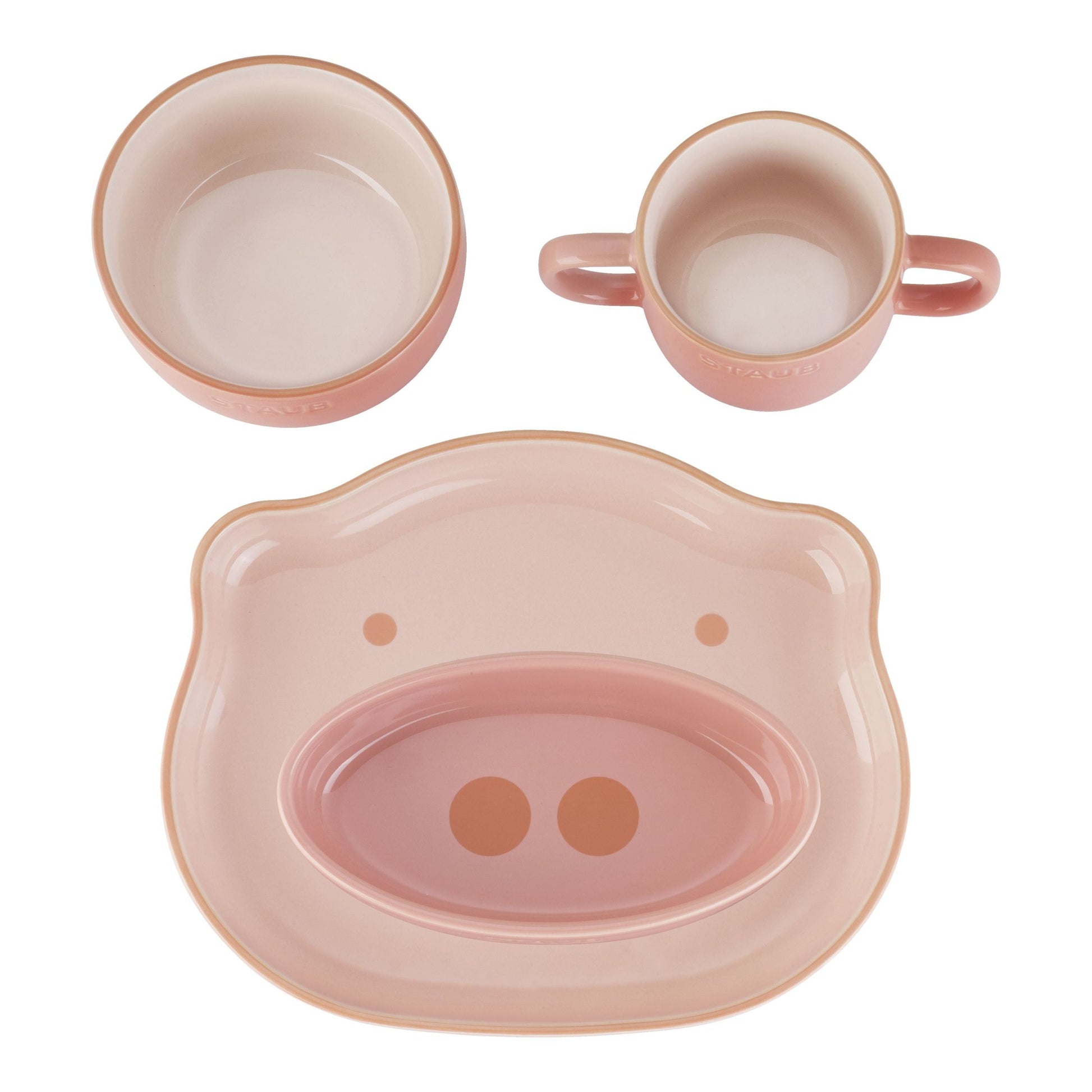 STAUB Kids Range Child's Tableware Set 4 Piece-n/a-DECOROLALA