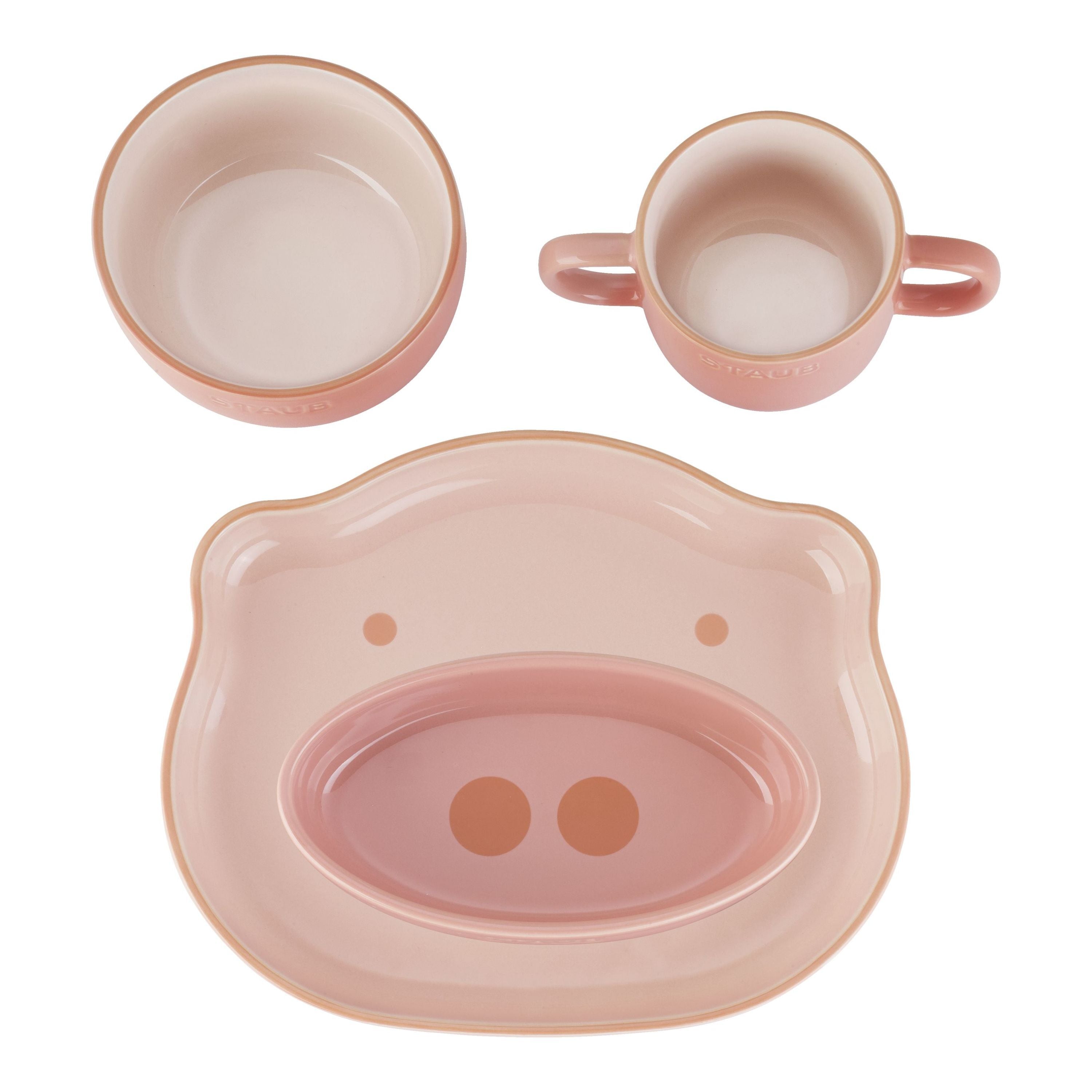 STAUB Kids Range Child's Tableware Set 4 Piece-n/a-DECOROLALA