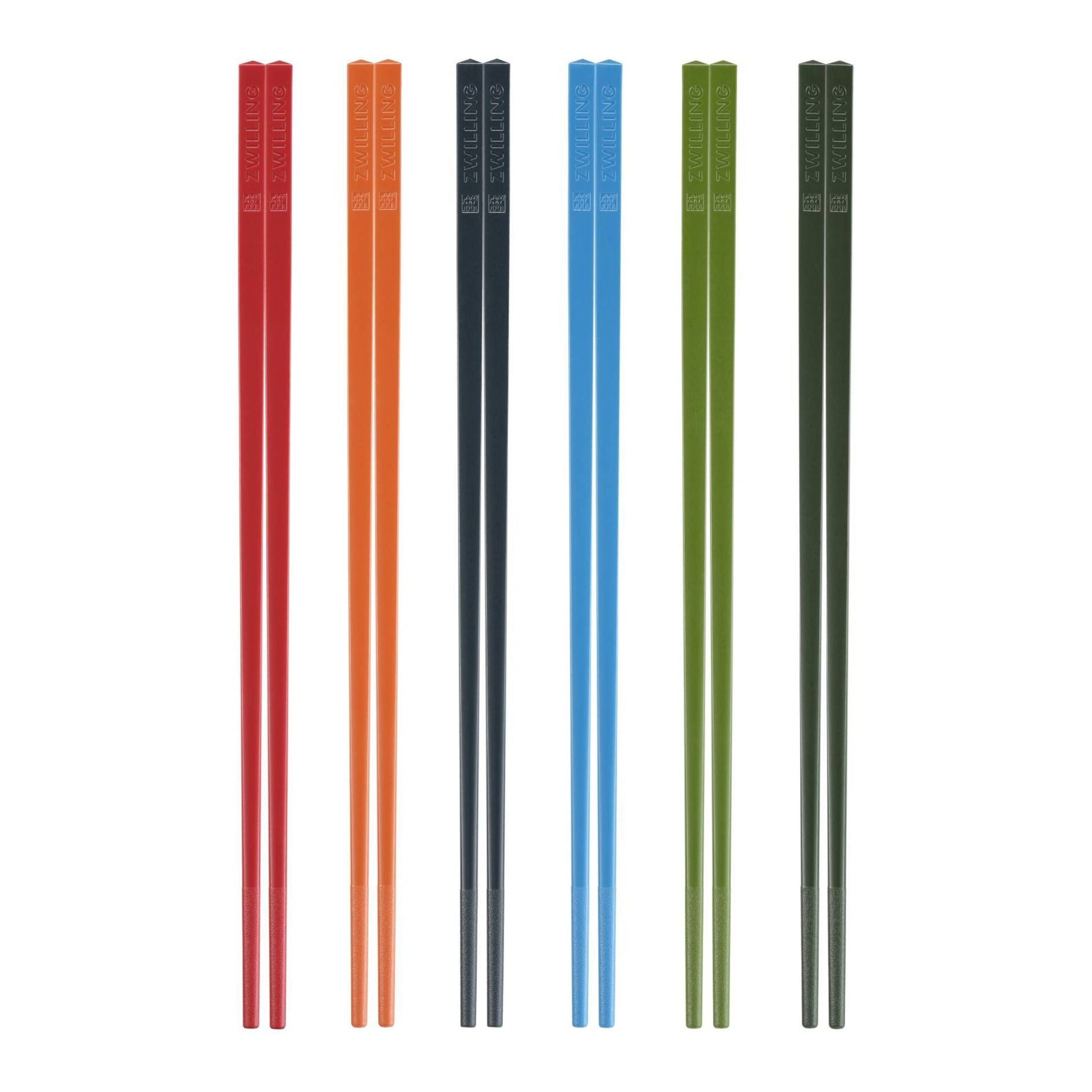 ZWILLING Chopsticks 12 Piece Chopstick Set, Coloured-n/a-DECOROLALA