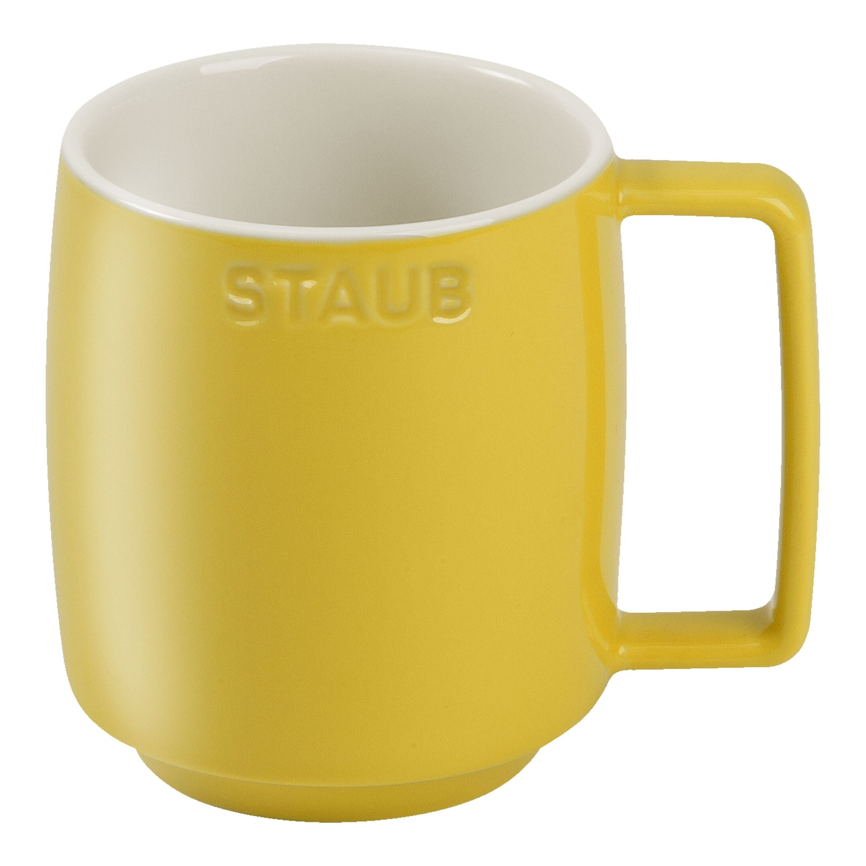 STAUB Ceramique Ceramic Mug, Citron, 350ml-Mugs-DECOROLALA