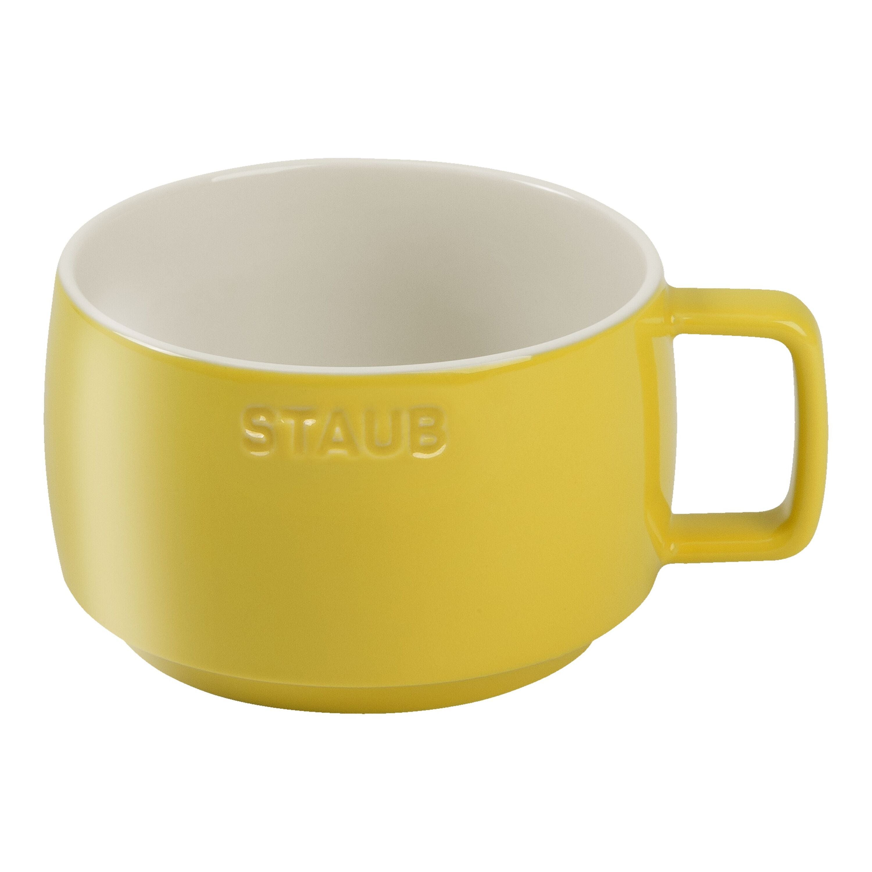 STAUB Ceramique Ceramic Mug, Citron, 500ml-n/a-DECOROLALA
