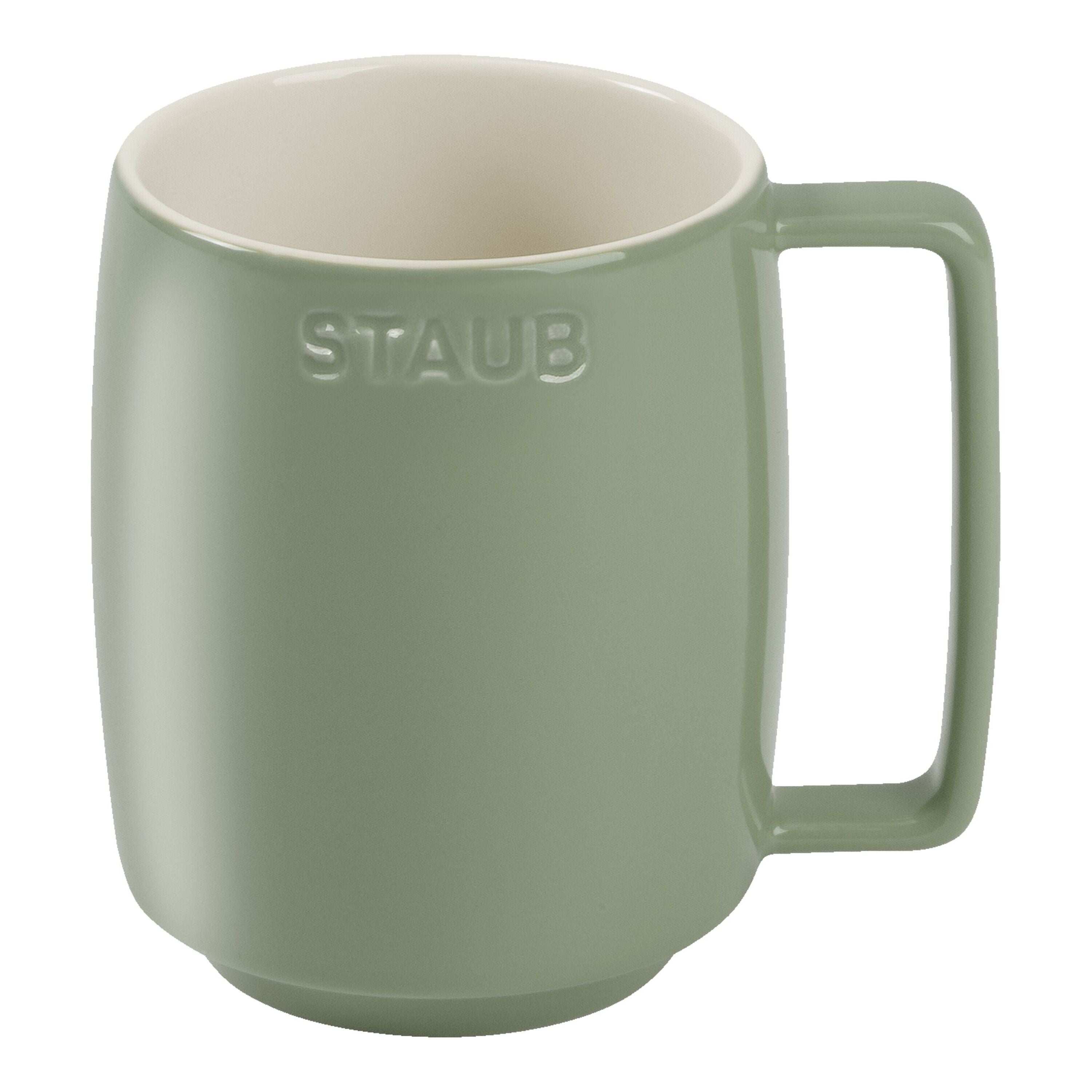 STAUB Ceramique Ceramic Mug, Eucalyptus, 475ml-n/a-DECOROLALA