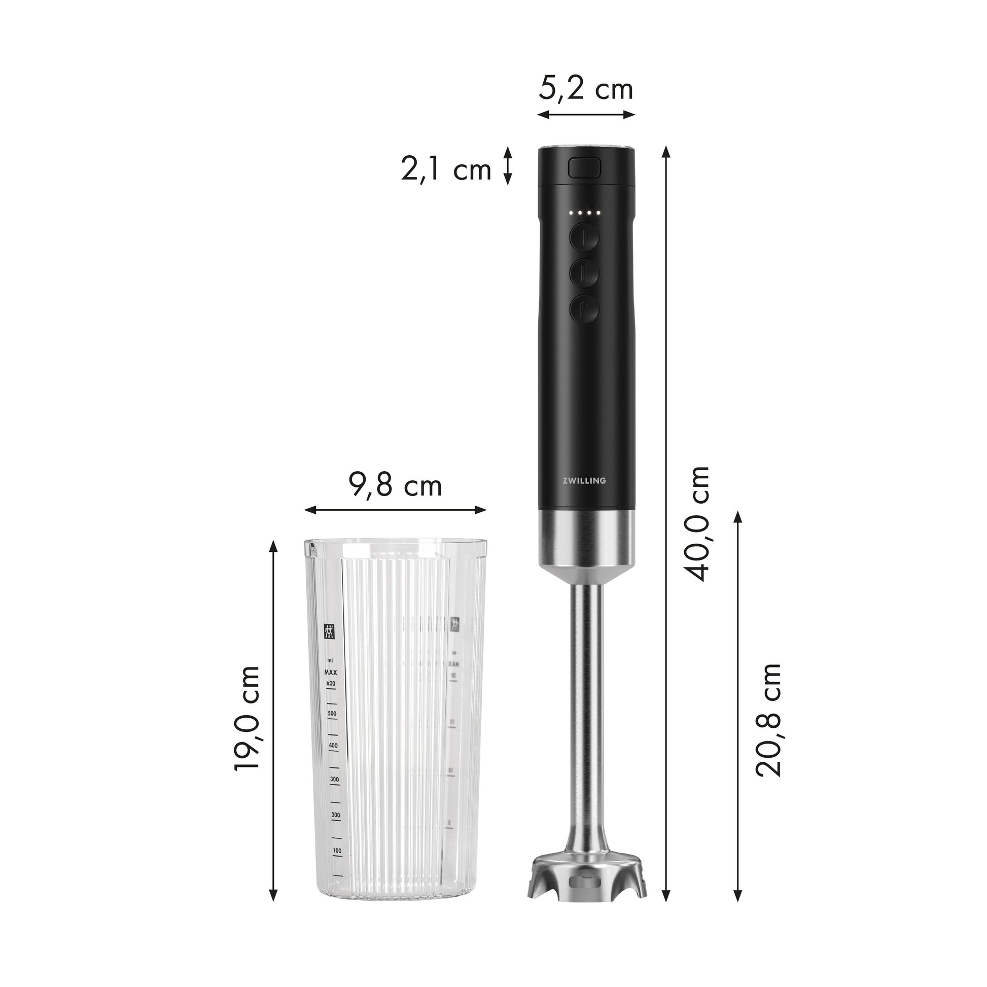 ZWILLING XTEND Cordless Hand Blender Starter Set, Starter Set Including Battery-n/a-DECOROLALA
