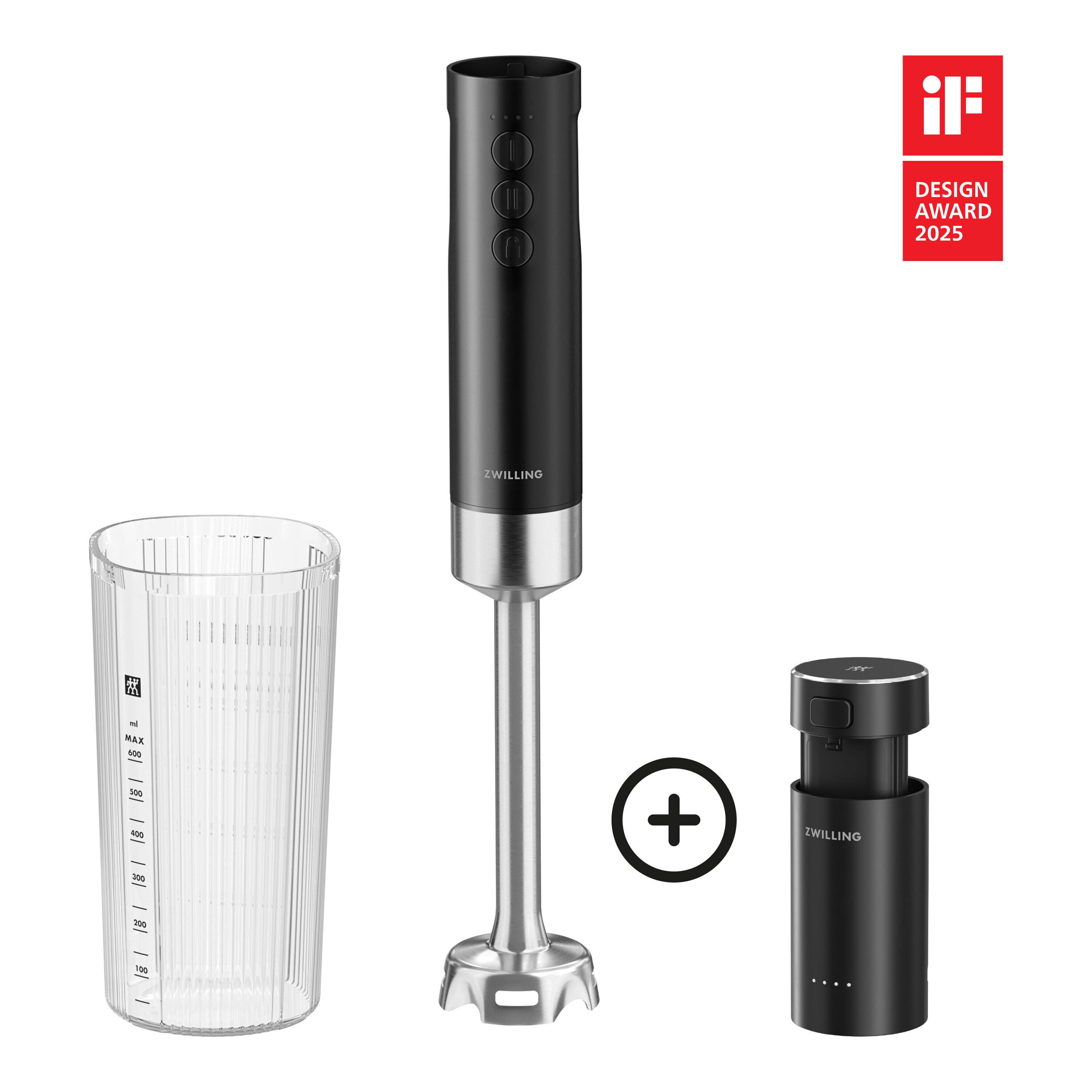ZWILLING XTEND Cordless Hand Blender Starter Set, Starter Set Including Battery-n/a-DECOROLALA
