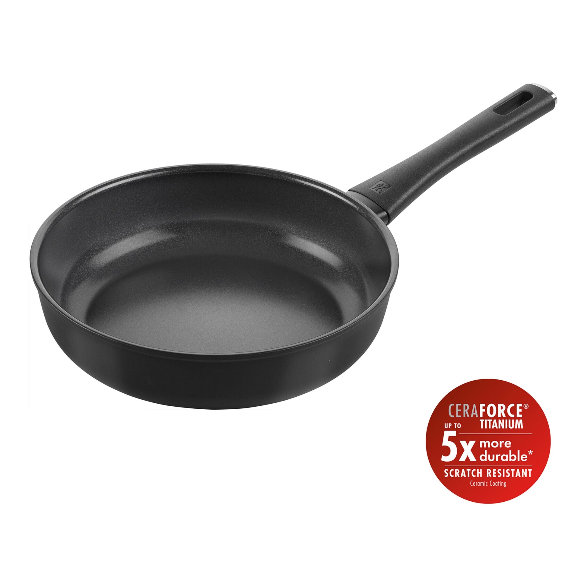 ZWILLING Madura Plus Saute Pan, 24 cm, Aluminum, Titanium-Reinforced Ceramic Non-Stick Coating-n/a-DECOROLALA