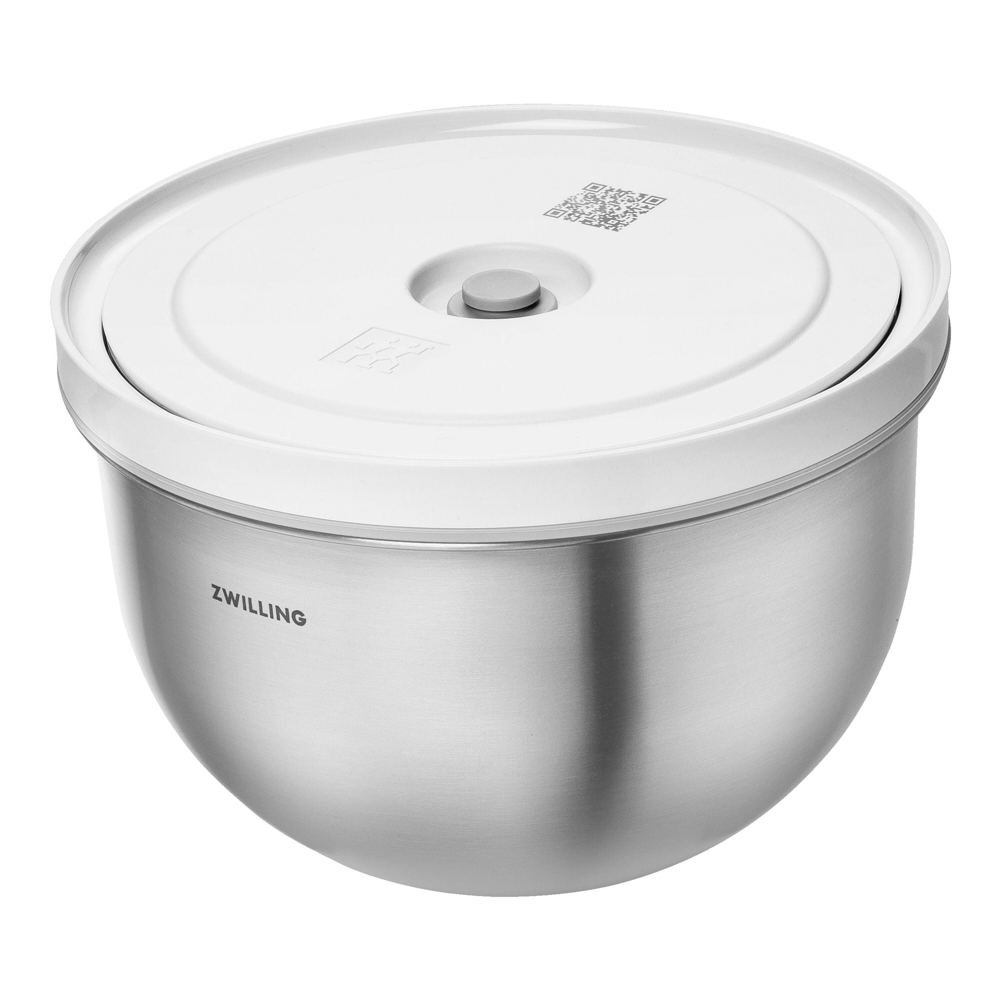 ZWILLING Fresh & Save BOWLS Vacuum Bowl M / 18 cm, Stainless Steel, Silver-n/a-DECOROLALA