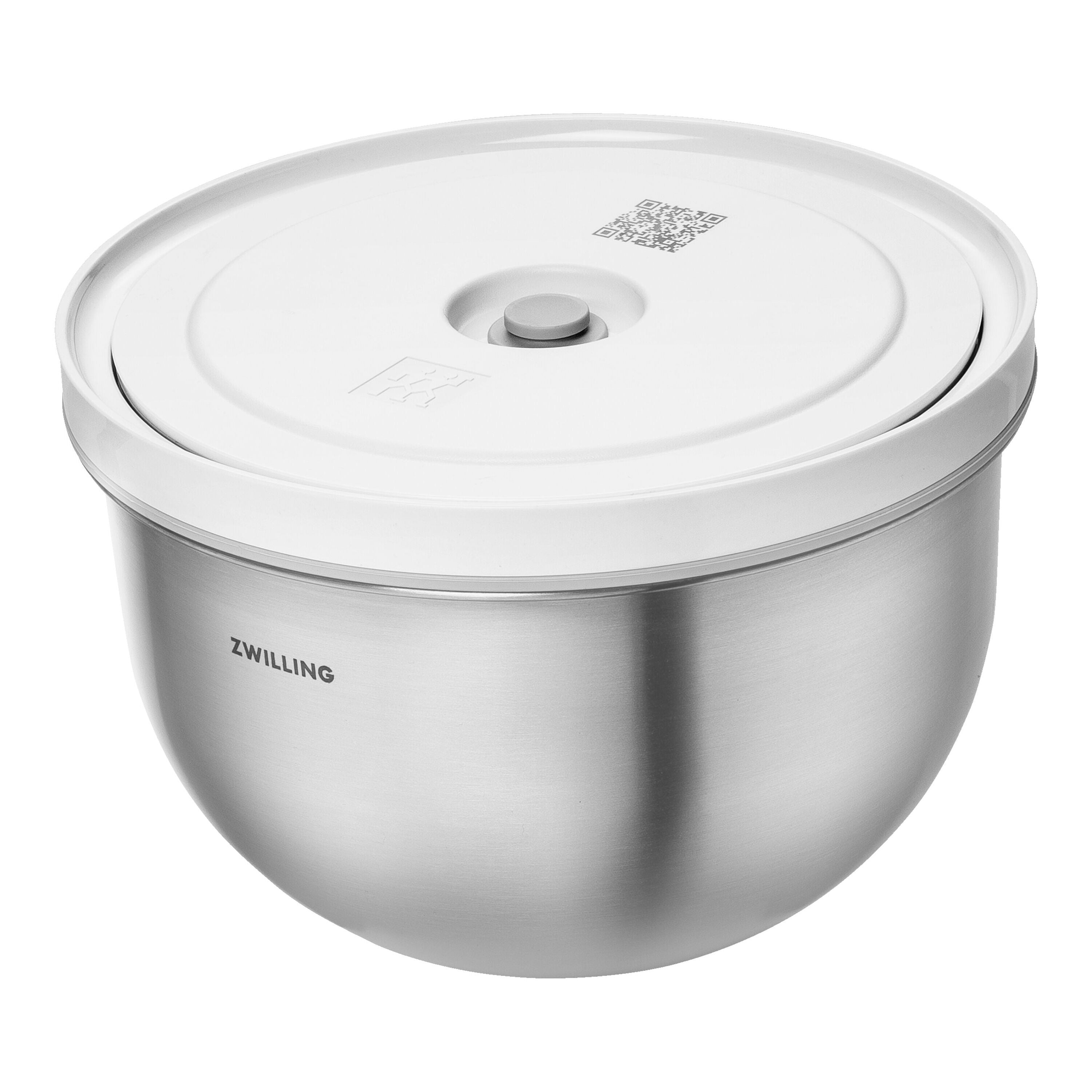 ZWILLING Fresh & Save BOWLS Vacuum Bowl M / 18 cm, Stainless Steel, Silver-n/a-DECOROLALA