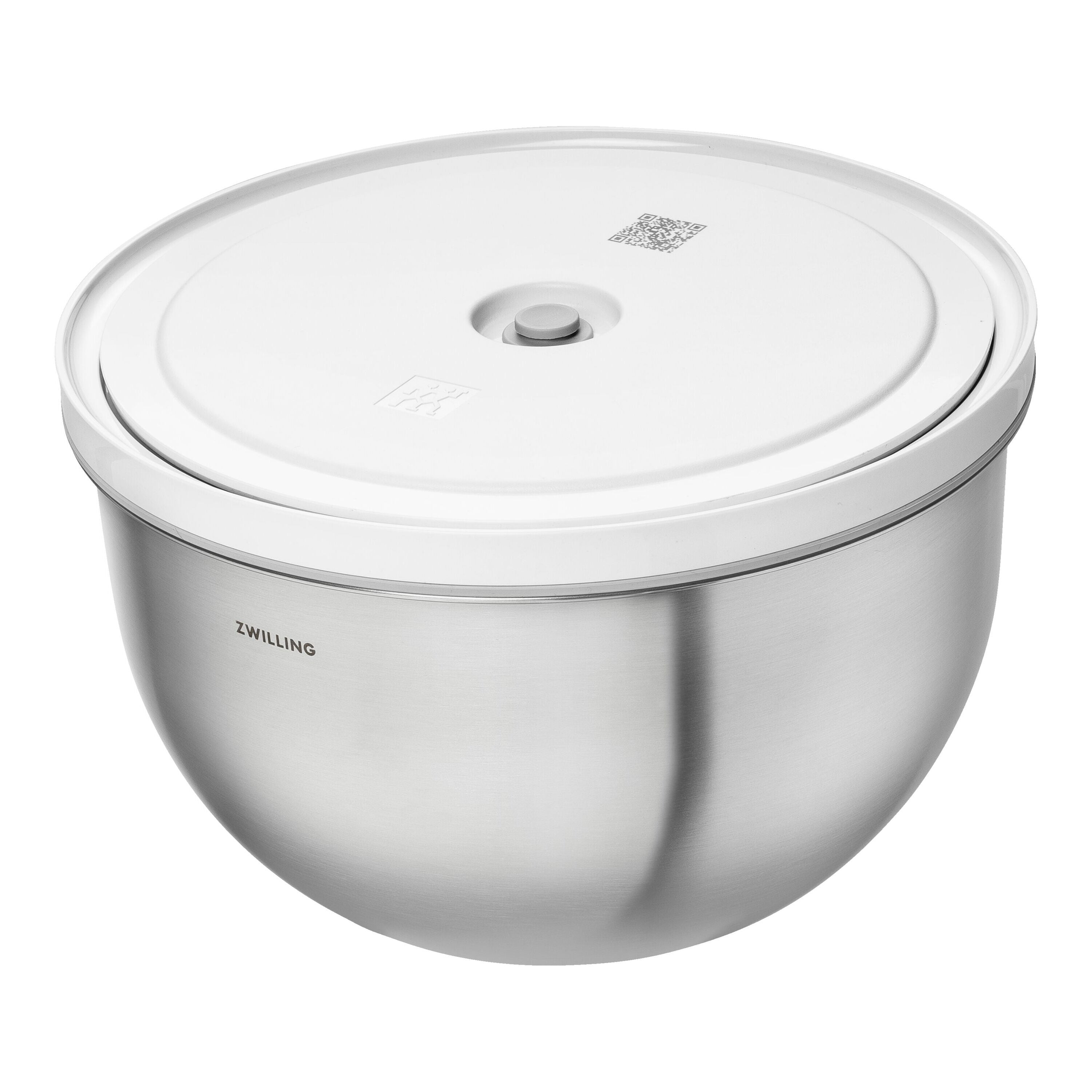 ZWILLING Fresh & Save BOWLS Vacuum Bowl L / 24 cm, Stainless Steel, Silver-n/a-DECOROLALA