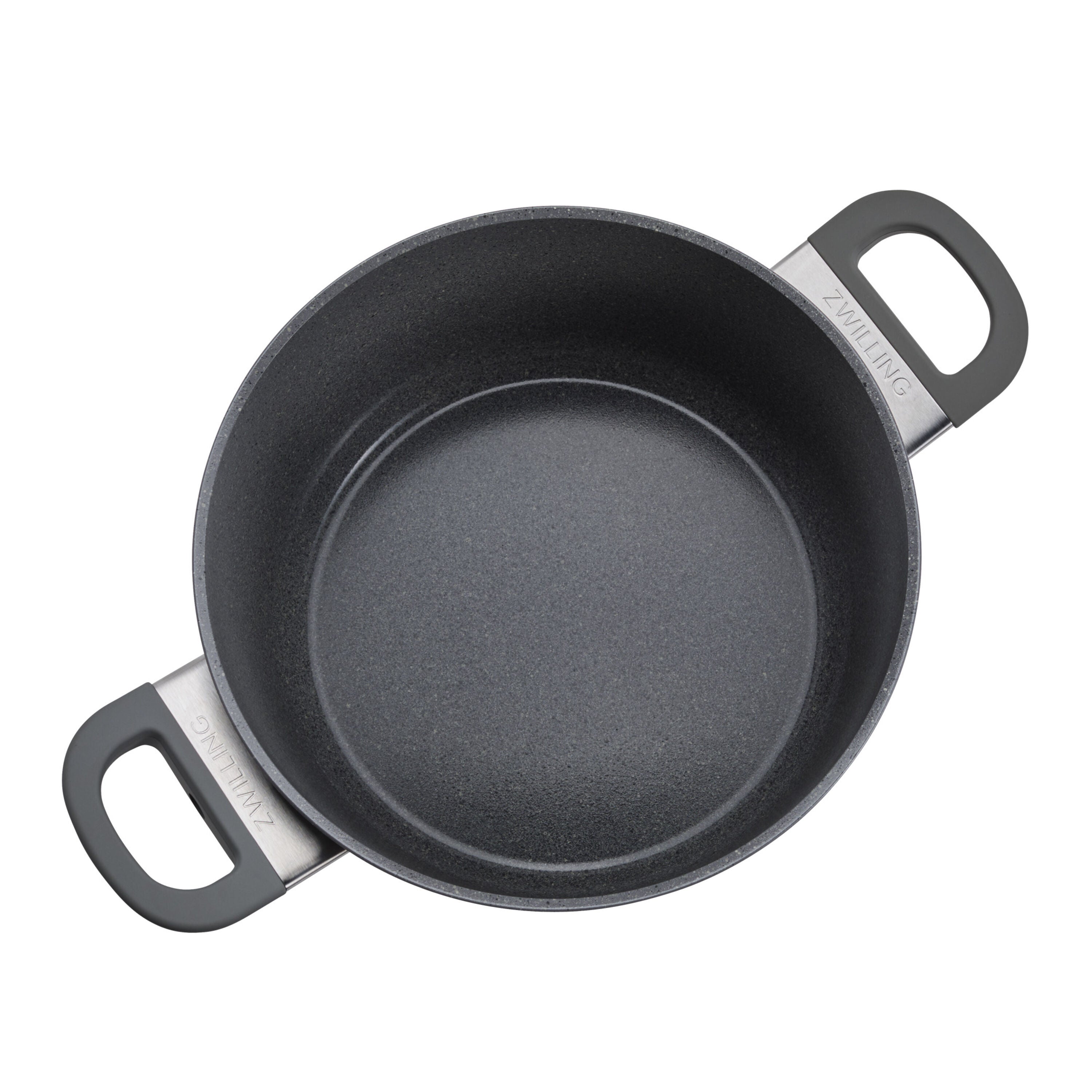 ZWILLING Parma Plus Ceramic 4.5 L Aluminum Stew Pot With Glass Lid-2