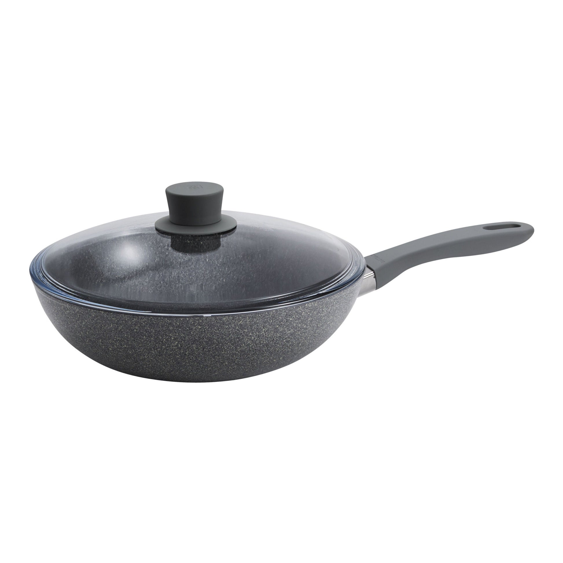 ZWILLING Parma Plus Ceramic 28 cm / 11 inch Aluminum Wok With Lid-0