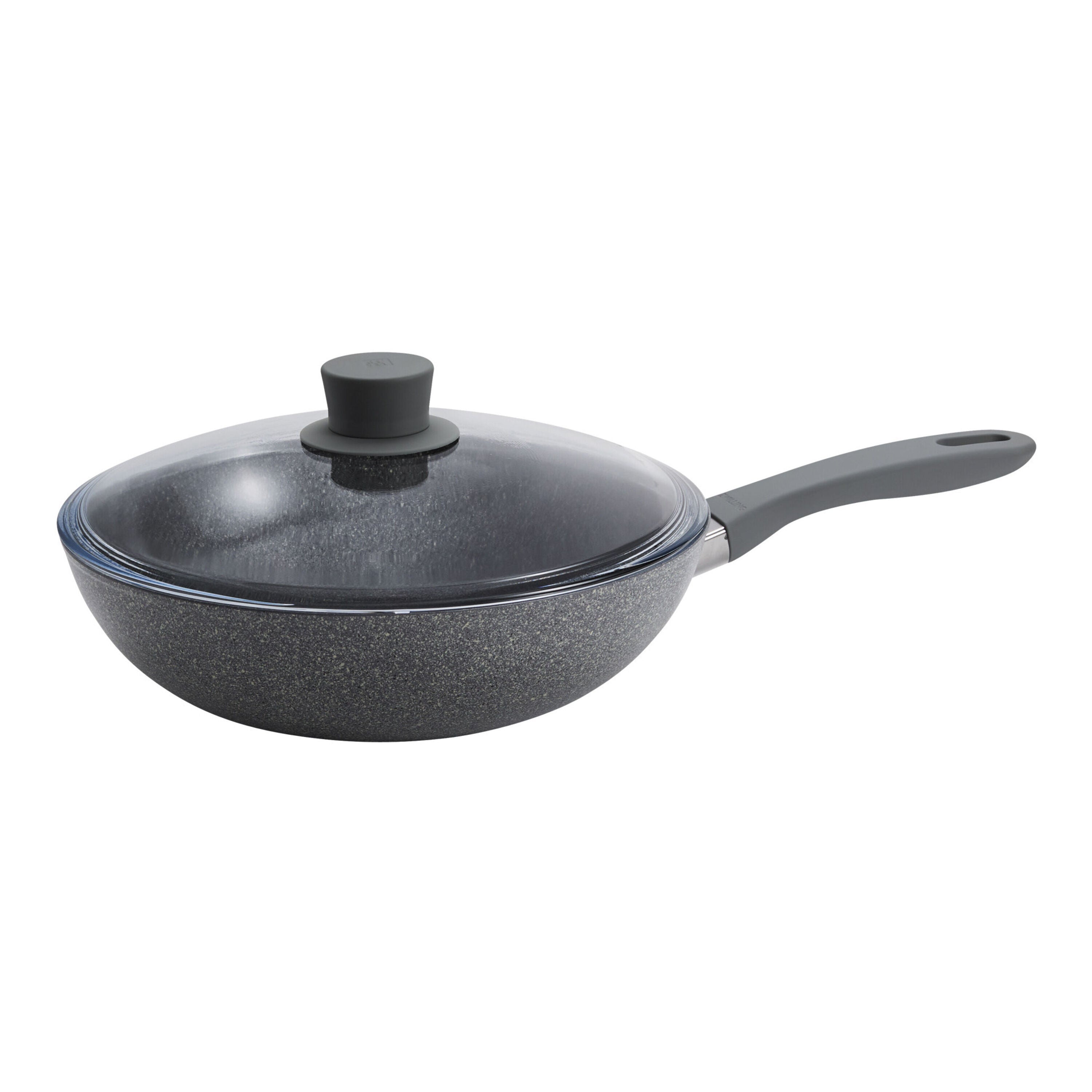 ZWILLING Parma Plus Ceramic 28 cm / 11 inch Aluminum Wok With Lid-0
