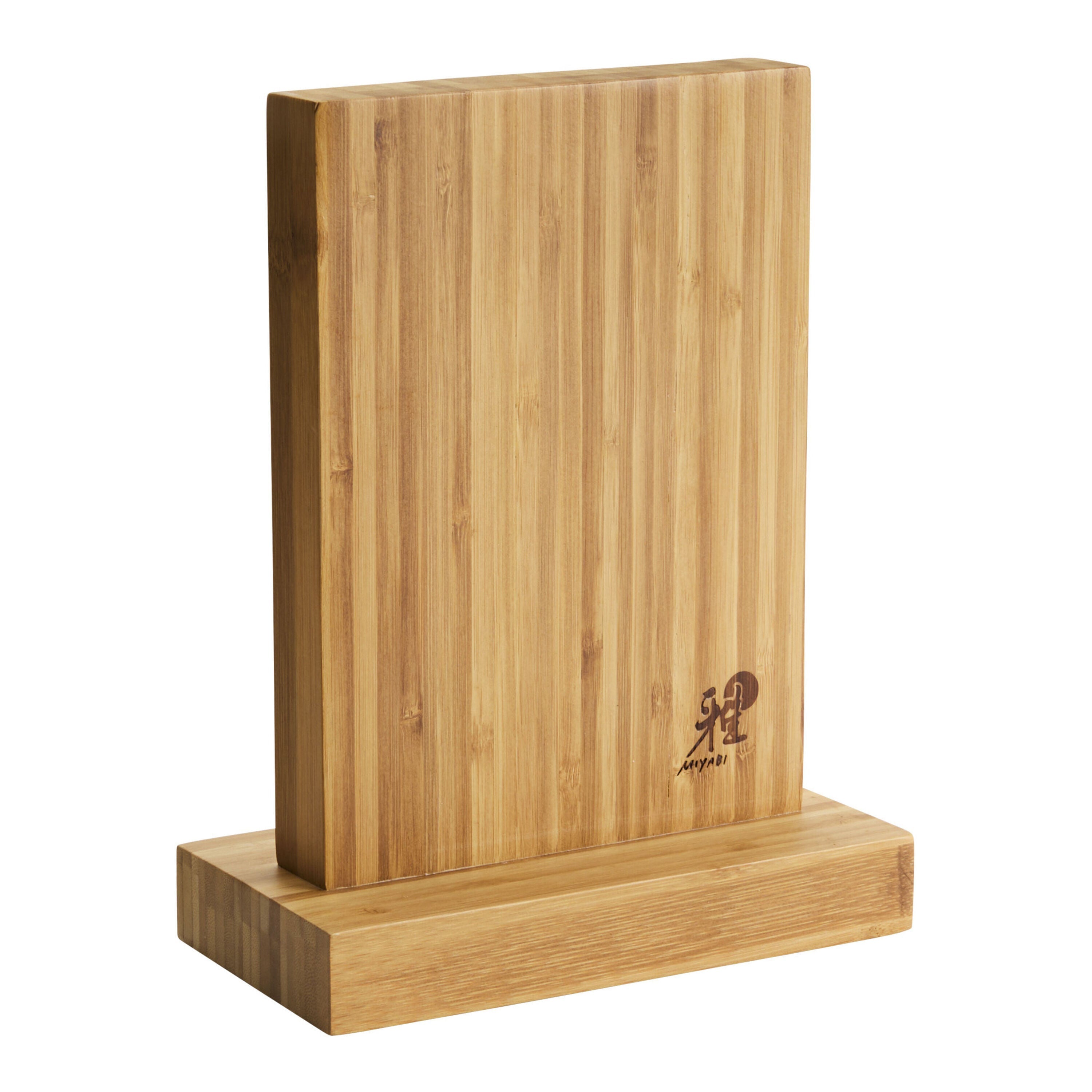 MIYABI Knife Block Empty, Bamboo-Knife Blocks-DECOROLALA